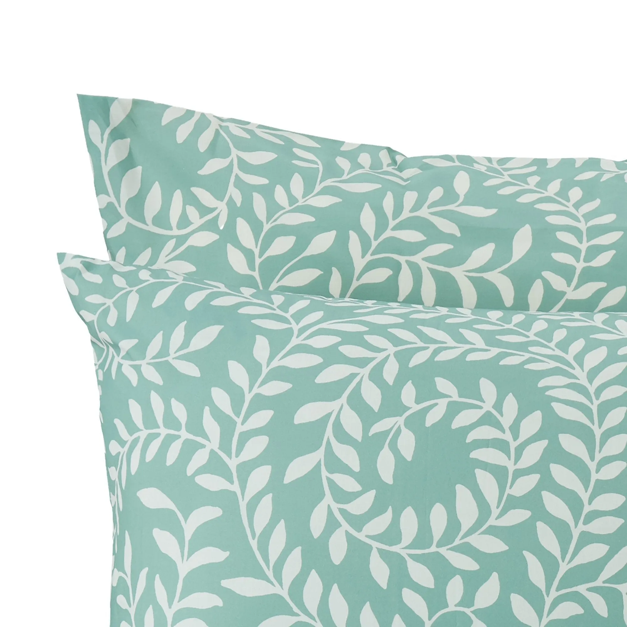 Aneto  Pillowcase [Green grey/White]