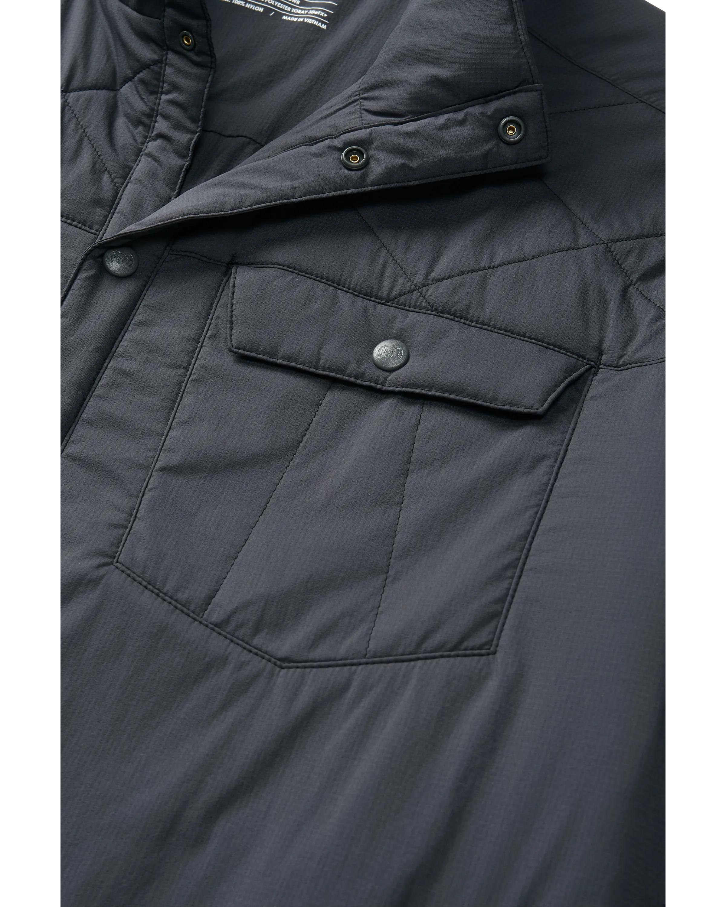 Base Camp Insulated Snap Shirt | Gunmetal