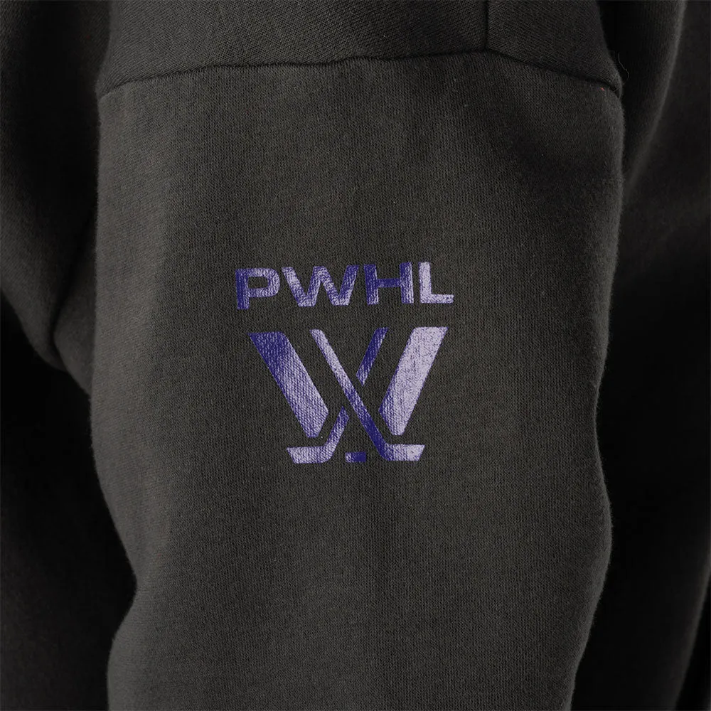 BAUER PWHL LEAGUE ULTIMATE WOMENS BLACK HOODIE