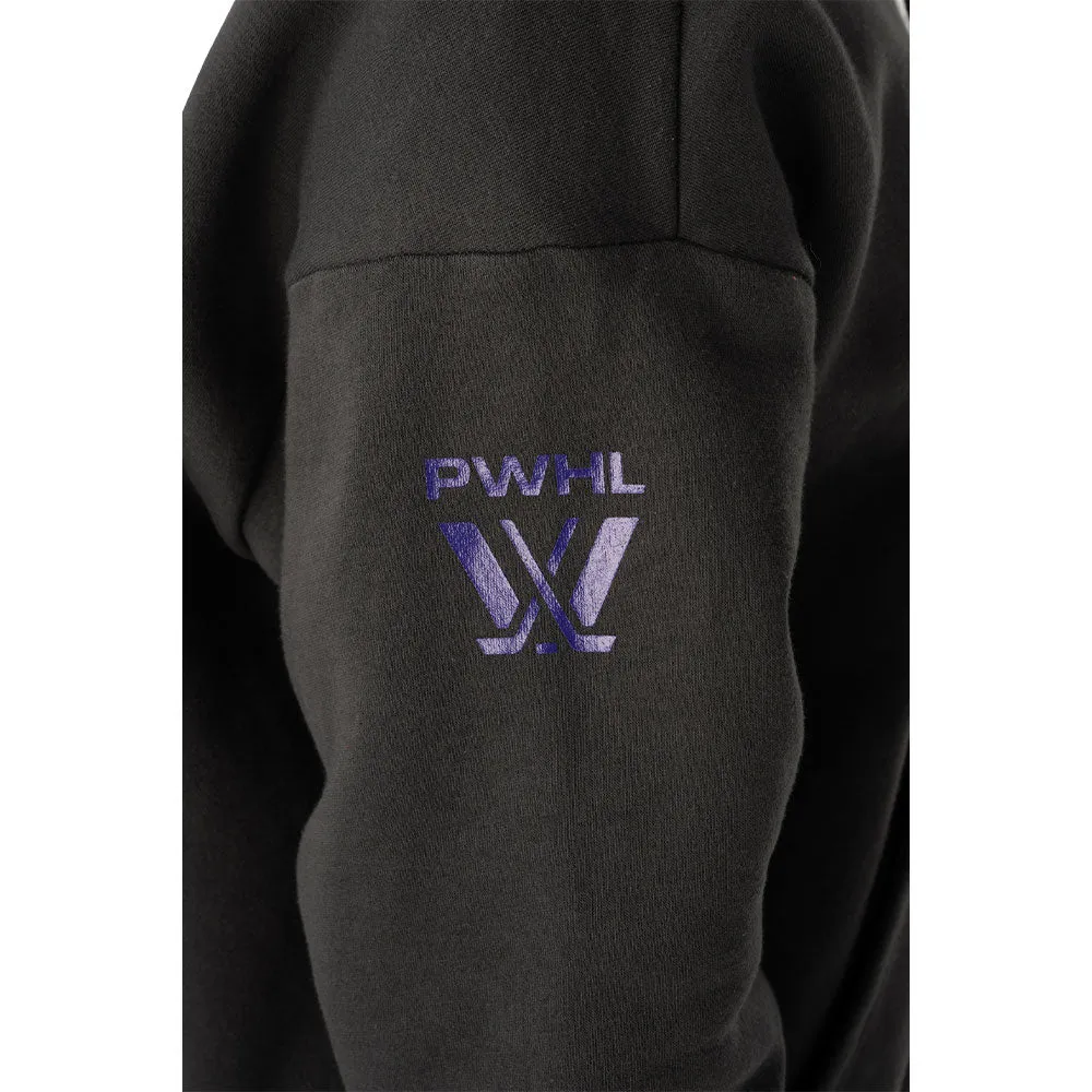 BAUER PWHL LEAGUE ULTIMATE WOMENS BLACK HOODIE