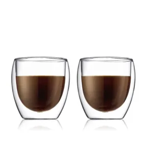 Bodum Pavina Double Wall Glass 2-Pack