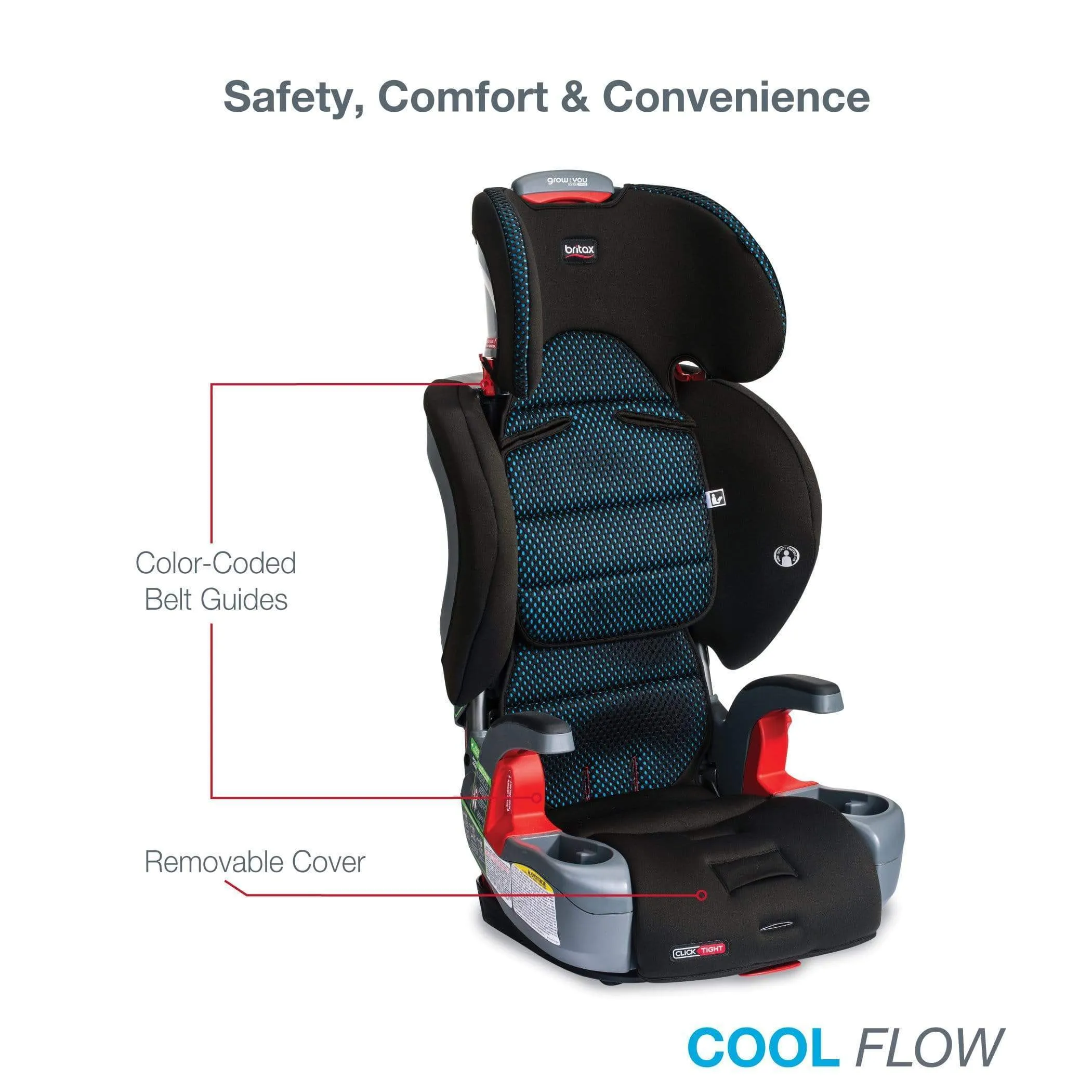 Britax Grow With You Clicktight Booster Seat