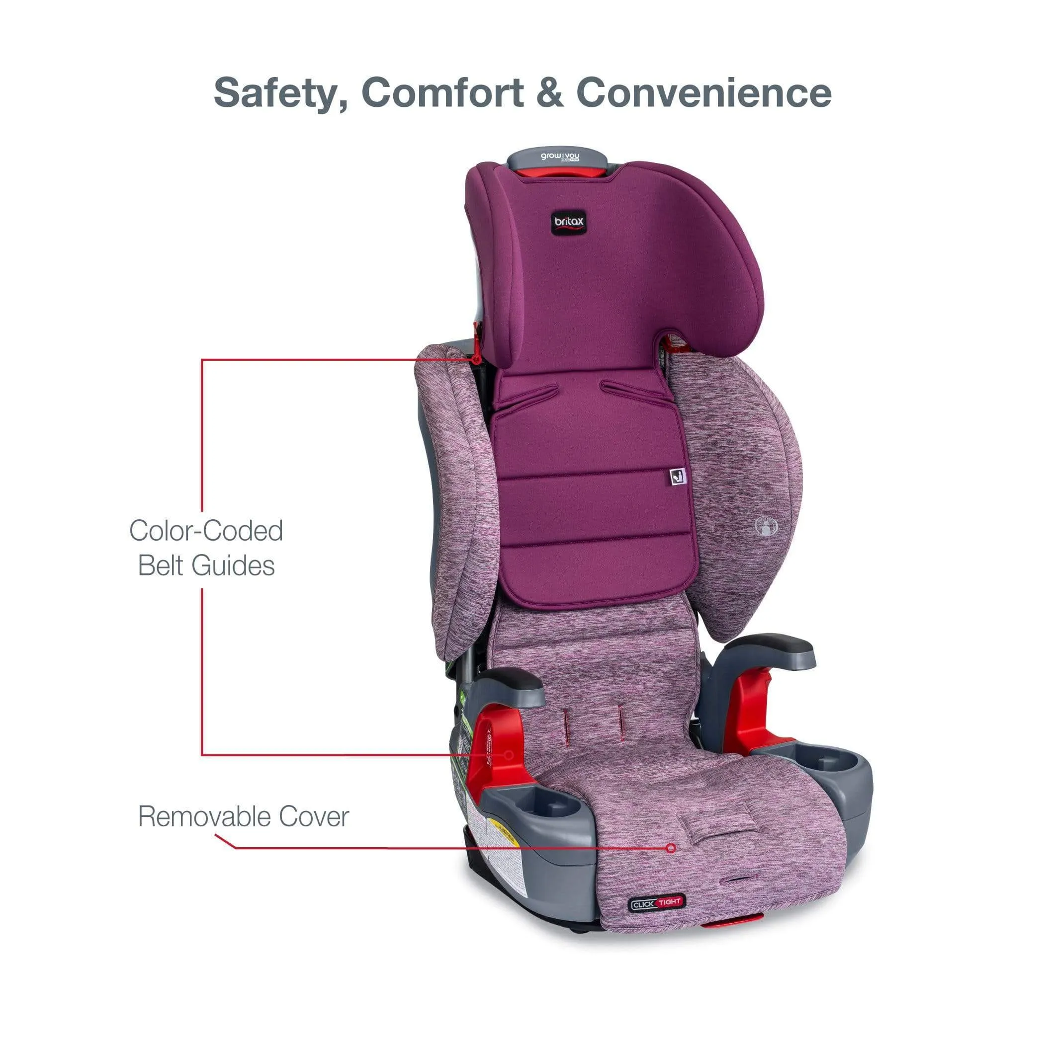 Britax Grow With You Clicktight Booster Seat