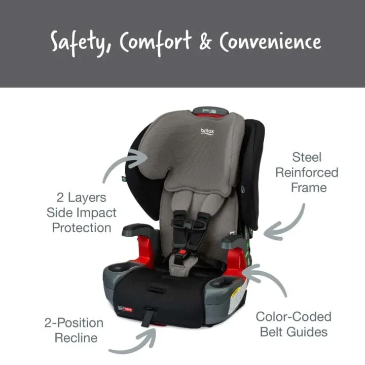 Britax Grow With You Clicktight Booster Seat