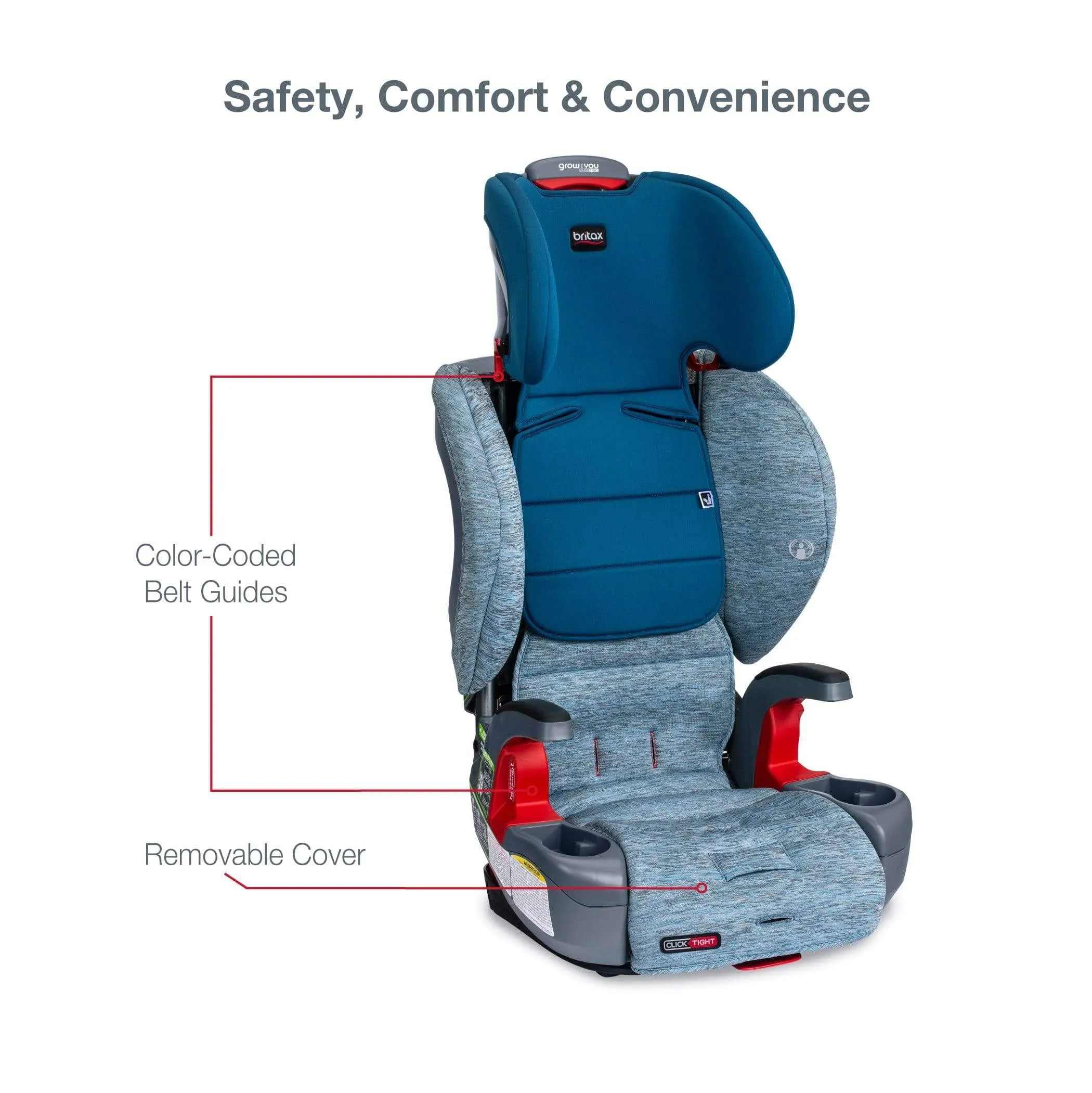 Britax Grow With You Clicktight Booster Seat