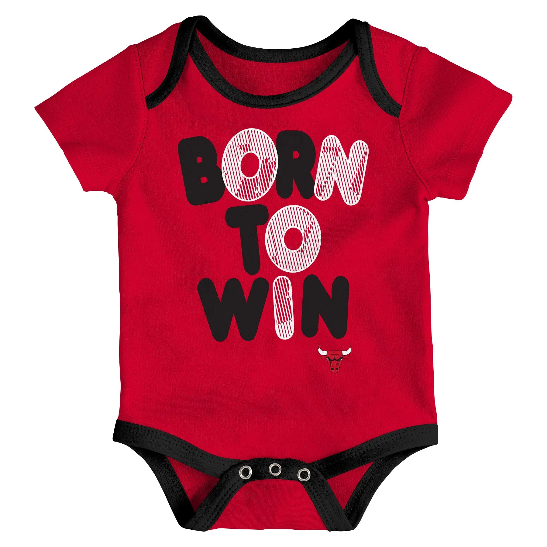 Bulls Future Baller 3-Pack Bodysuit Set