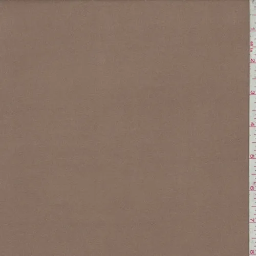 Cocoa Brown Double Brushed Jersey Knit Fabric