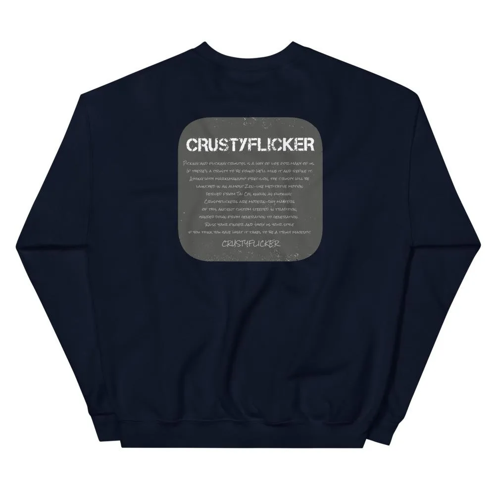 CRUSTYFLICKER 'Greyt'- Unisex Sweatshirt