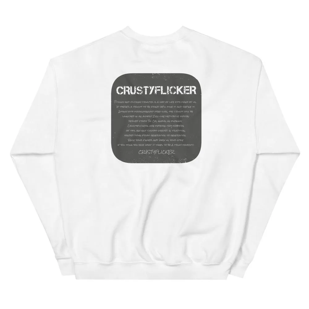 CRUSTYFLICKER 'Greyt'- Unisex Sweatshirt