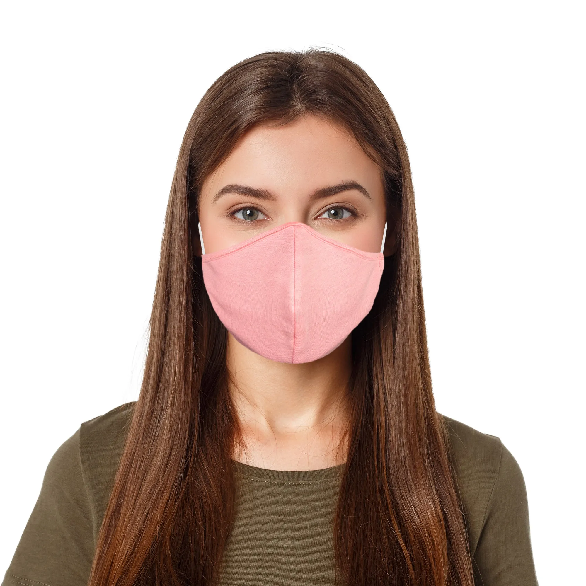 Dalix Cloth Face Mask Reuseable Washable Made in USA - S-M , L-XL Size