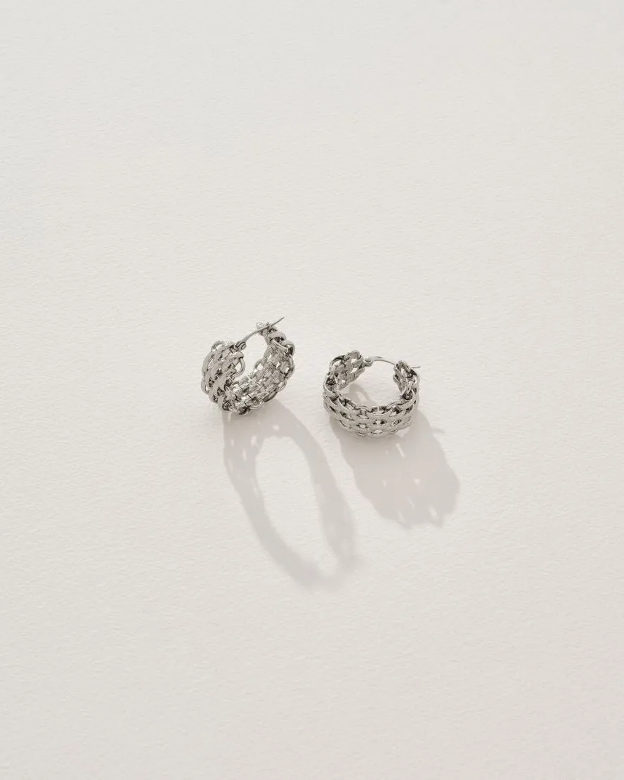 Danielle Earrings in Silver