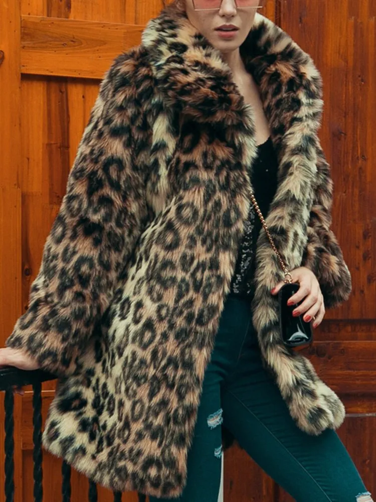 Faux Fur Coat