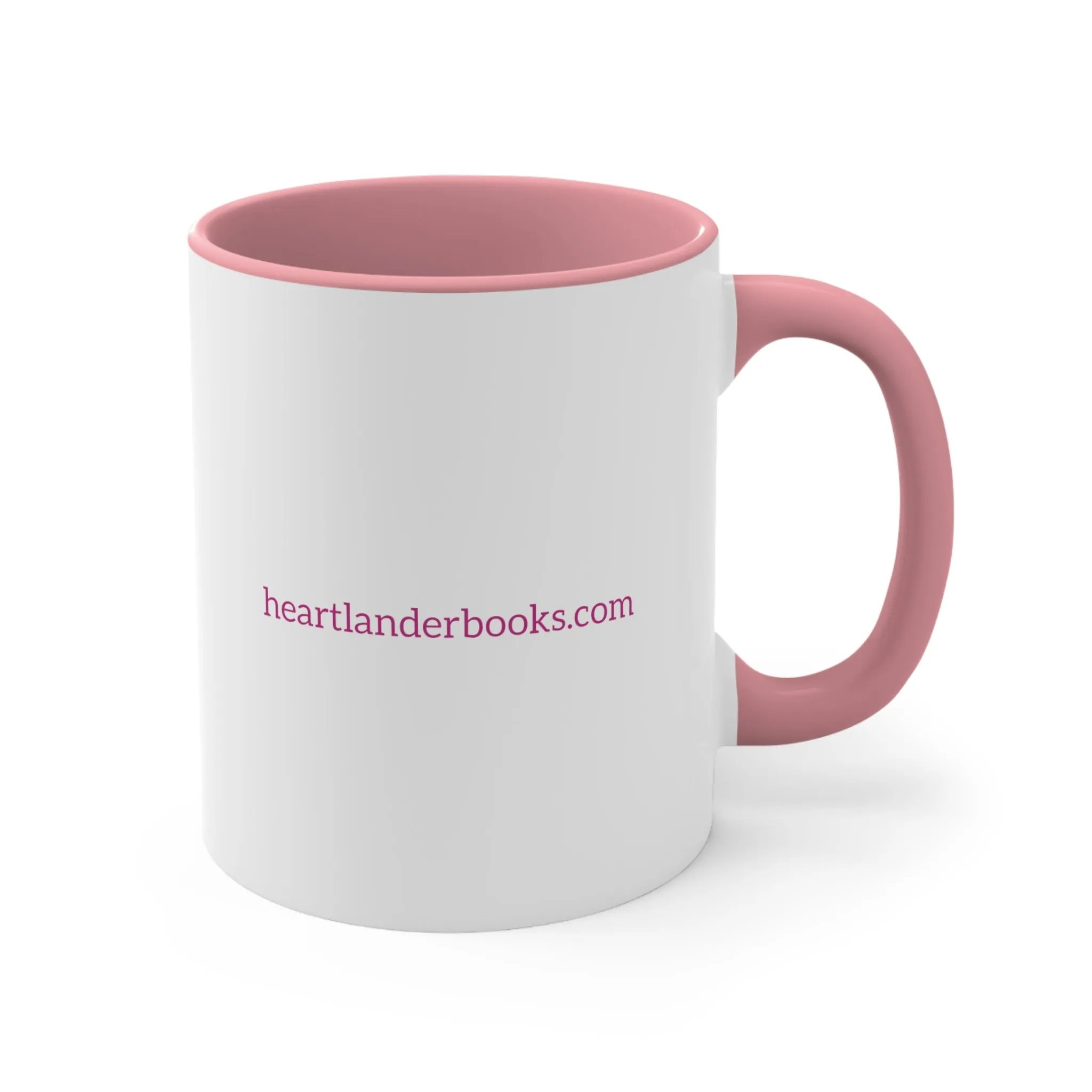 Flyover Country Blush/White Coffee Mug, 11oz