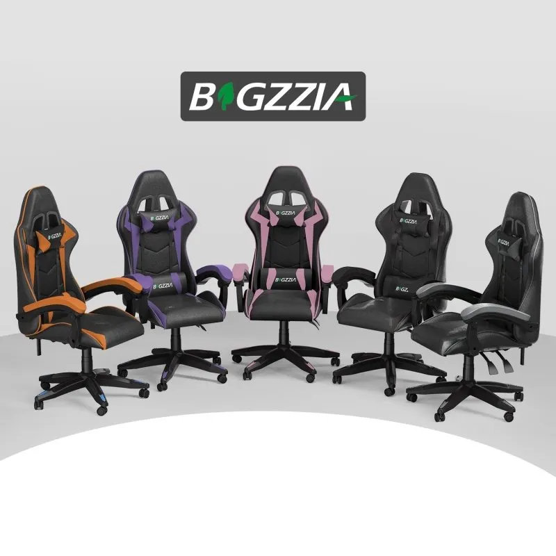 Gaming&Office Chair Ergonomic Computer Desk Chair with Headrest and Lumbar Support-New Color！