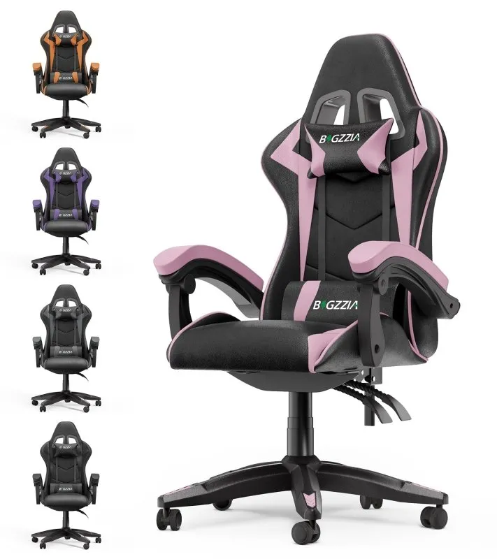 Gaming&Office Chair Ergonomic Computer Desk Chair with Headrest and Lumbar Support-New Color！