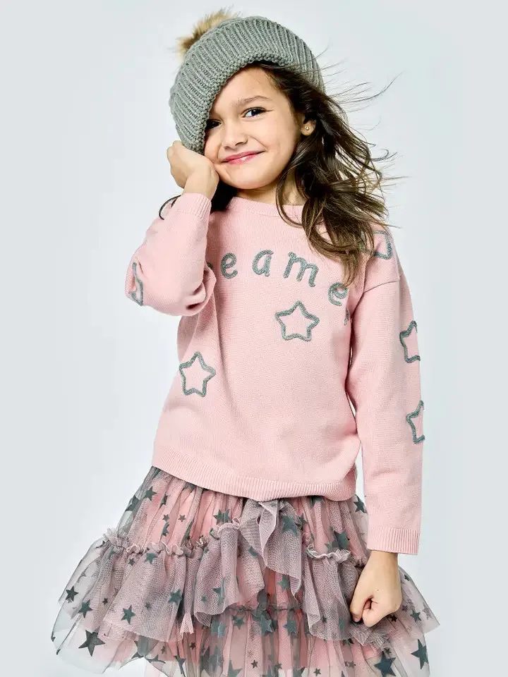 GBY Dreamer Sweater and Star Tutu Skirt Set