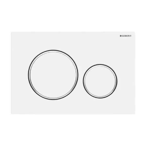 Geberit Sigma 20 Dual Flush Plate Matte White