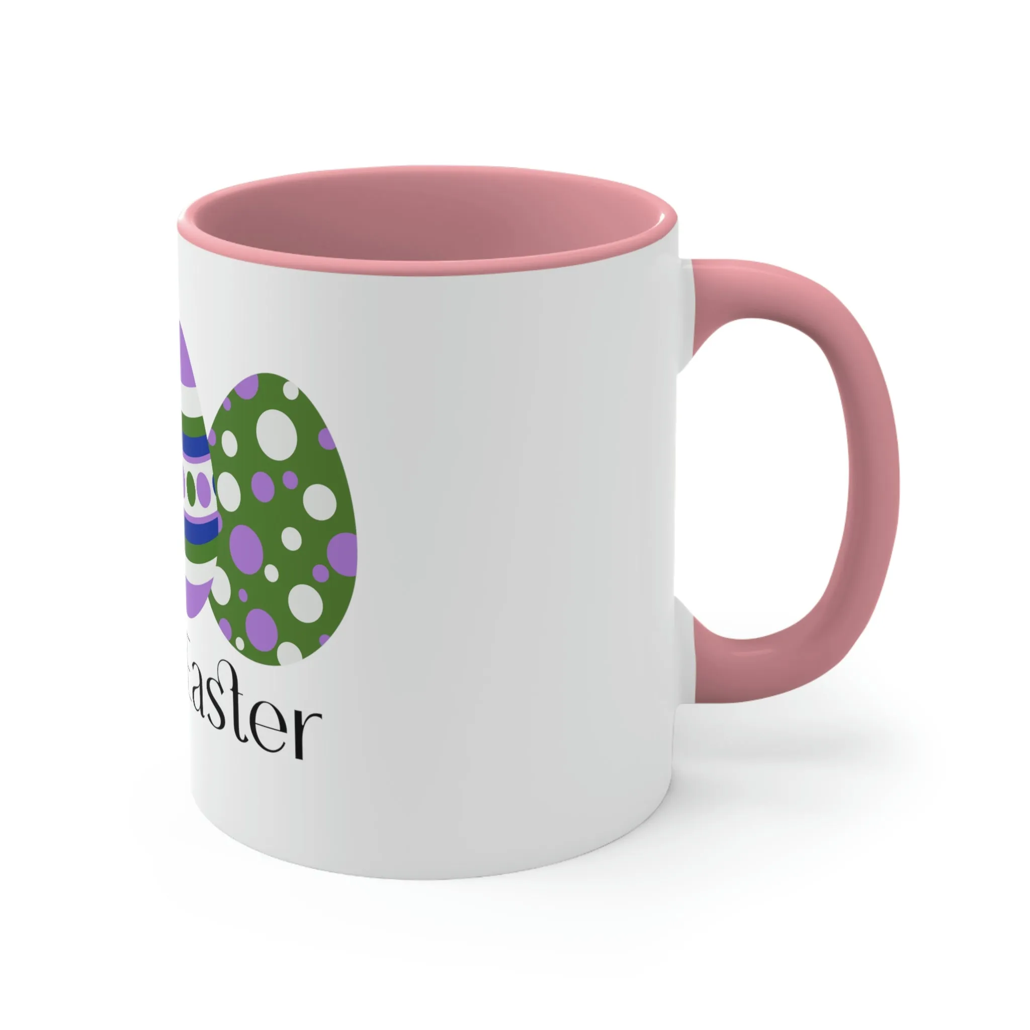 Genderqueer Flag Accent Coffee Mug Easter Festival - Happy Easter