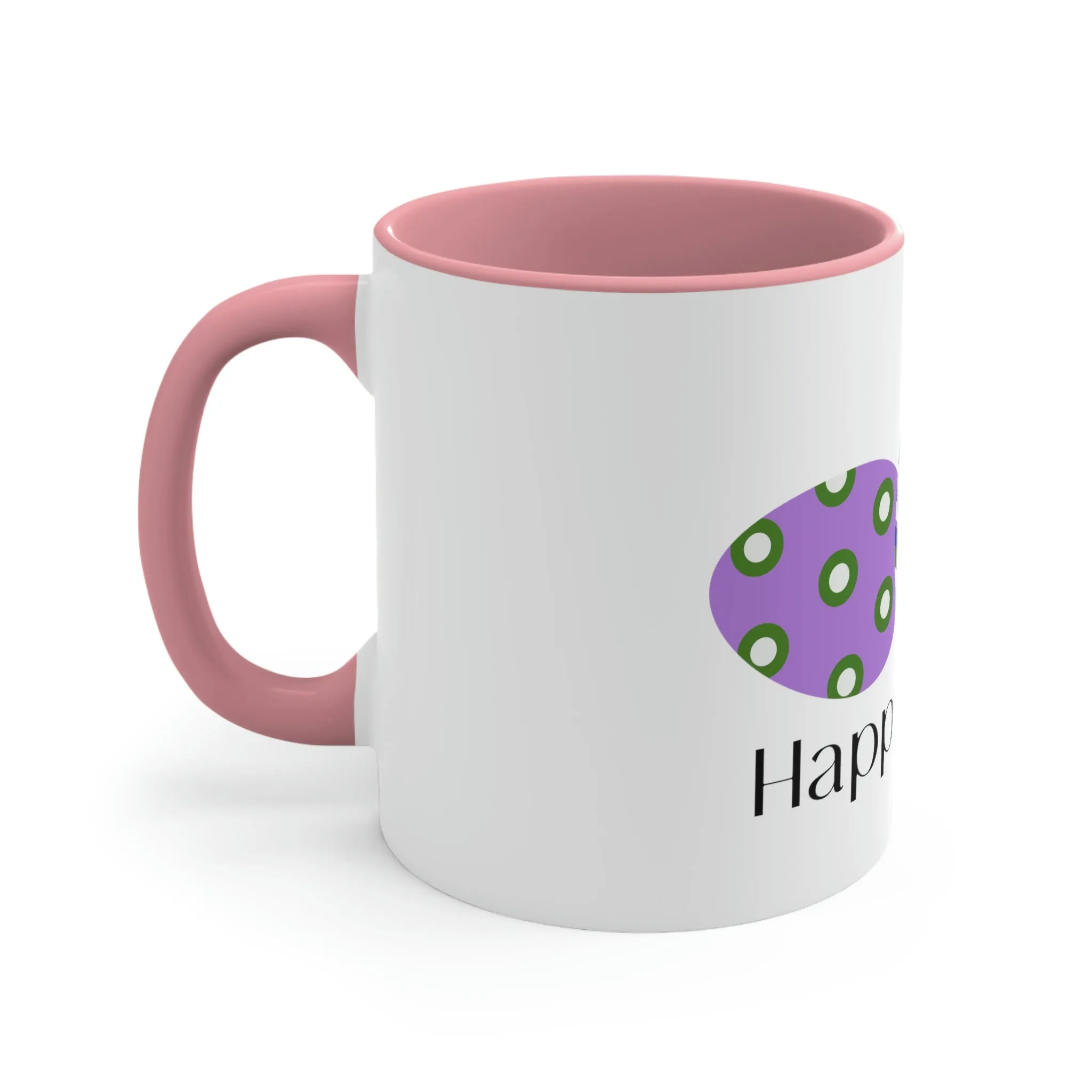 Genderqueer Flag Accent Coffee Mug Easter Festival - Happy Easter