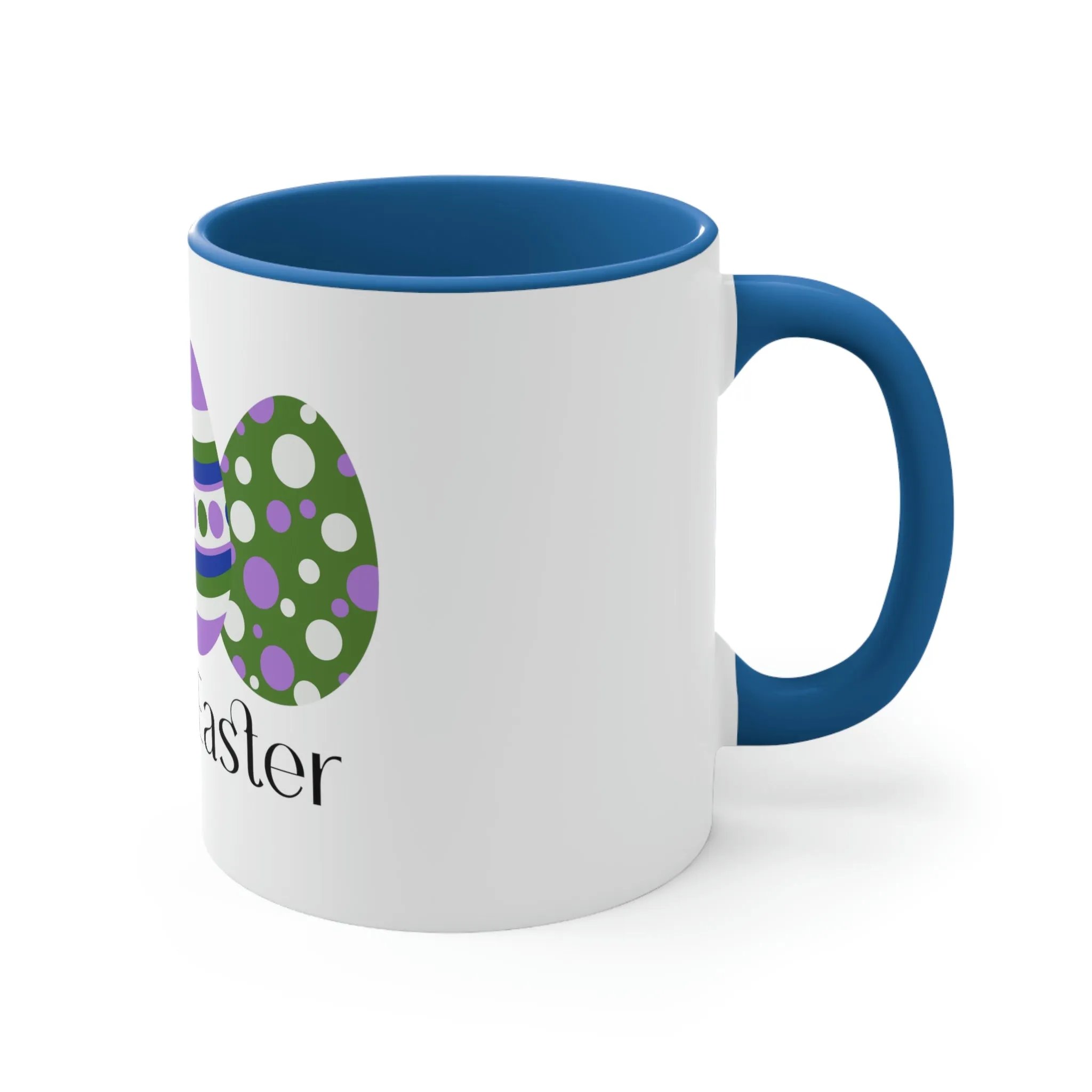 Genderqueer Flag Accent Coffee Mug Easter Festival - Happy Easter