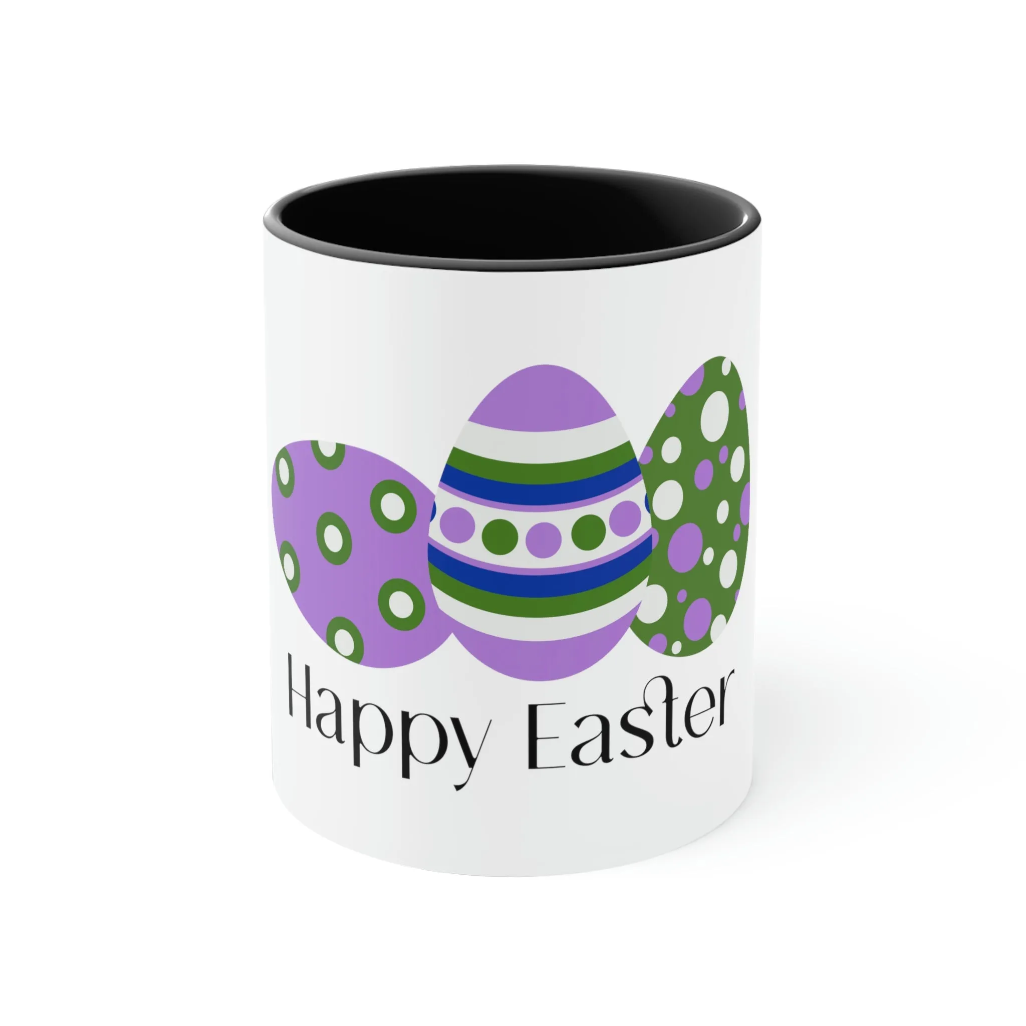 Genderqueer Flag Accent Coffee Mug Easter Festival - Happy Easter