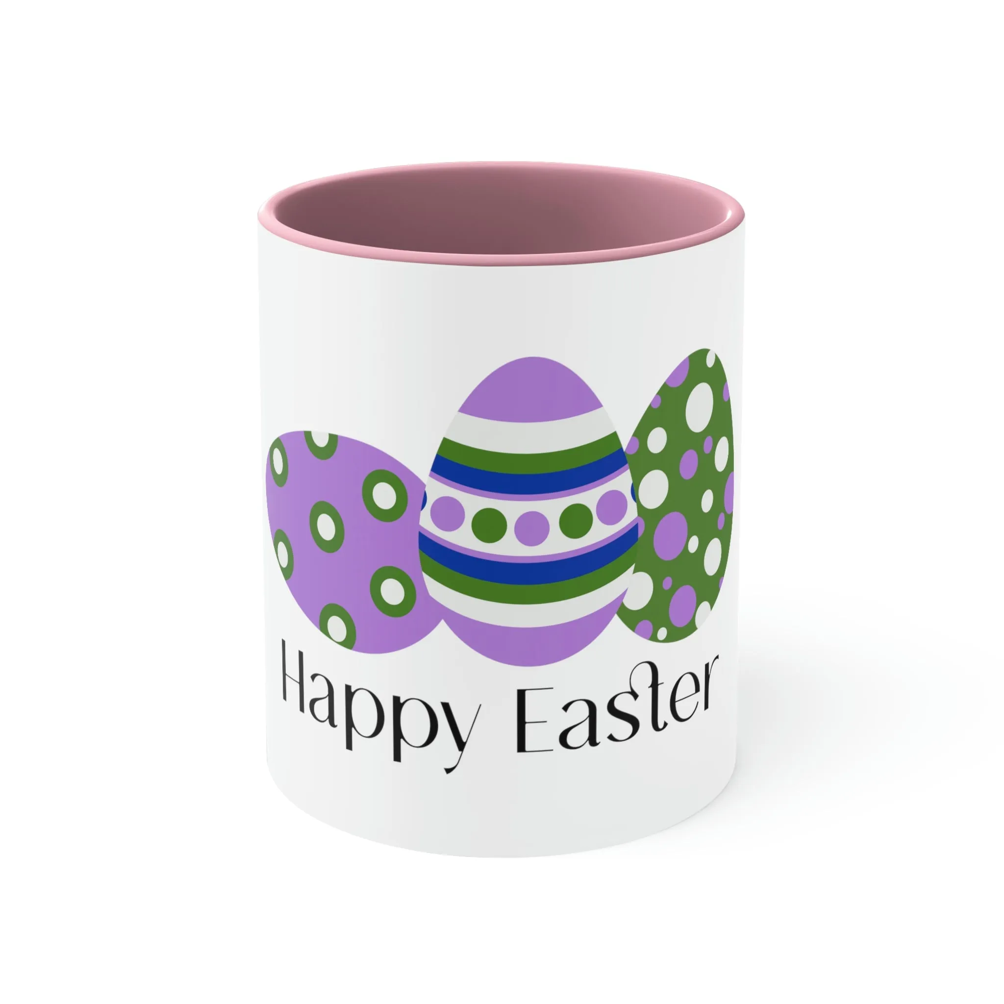 Genderqueer Flag Accent Coffee Mug Easter Festival - Happy Easter