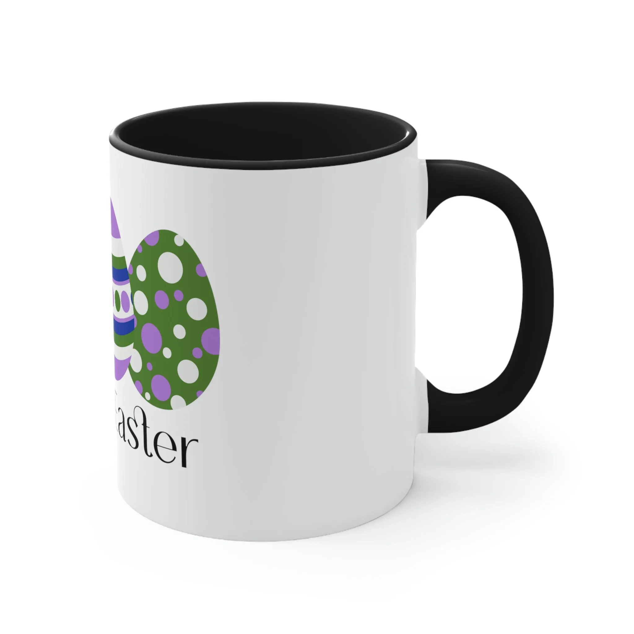 Genderqueer Flag Accent Coffee Mug Easter Festival - Happy Easter