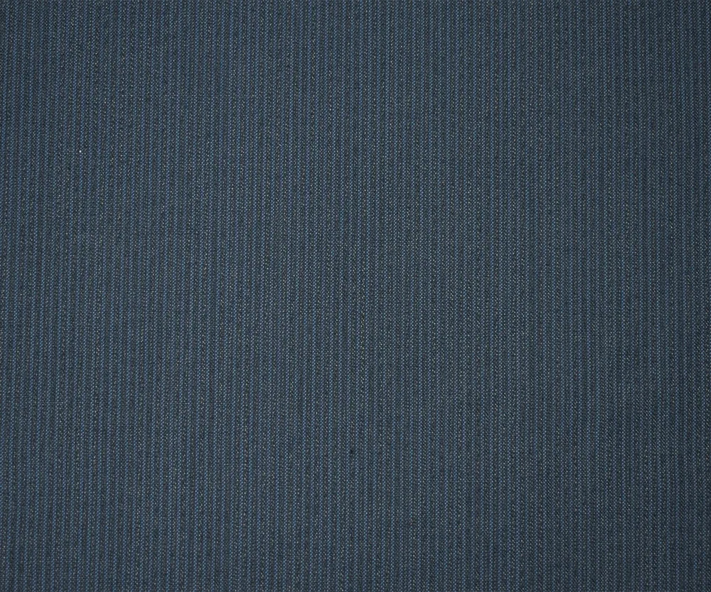 Gray-Blue-Multi Wool-Poly Stripe Texture Woven Shirting Fabric