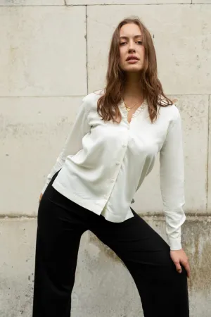 Lenzing Modal Frill Blouse