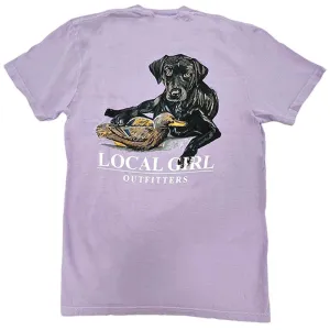 Local Girl Decoy & Black Lab Short Sleeve T-Shirt