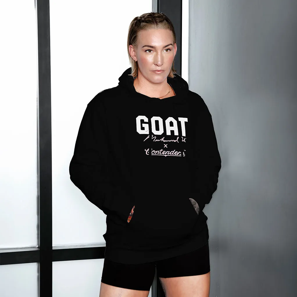 MUHAMMAD ALI GOAT WOMEN'S PULLOVER HOODIE