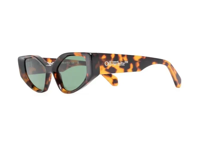 Off-White Memphis Sunglasses Havana/Green