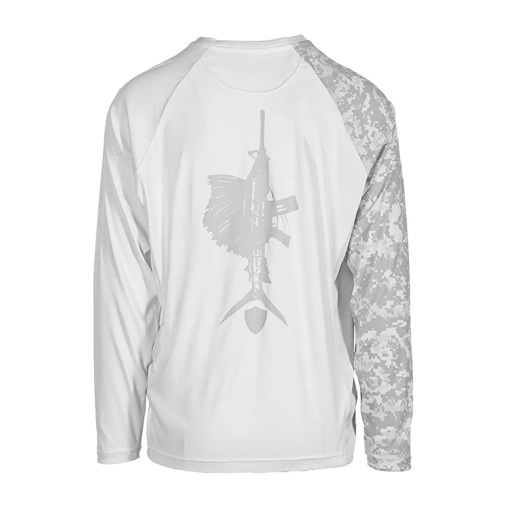 Performance Long Sleeve Shirt | Ghost Digi Camo | Game On PreOrder