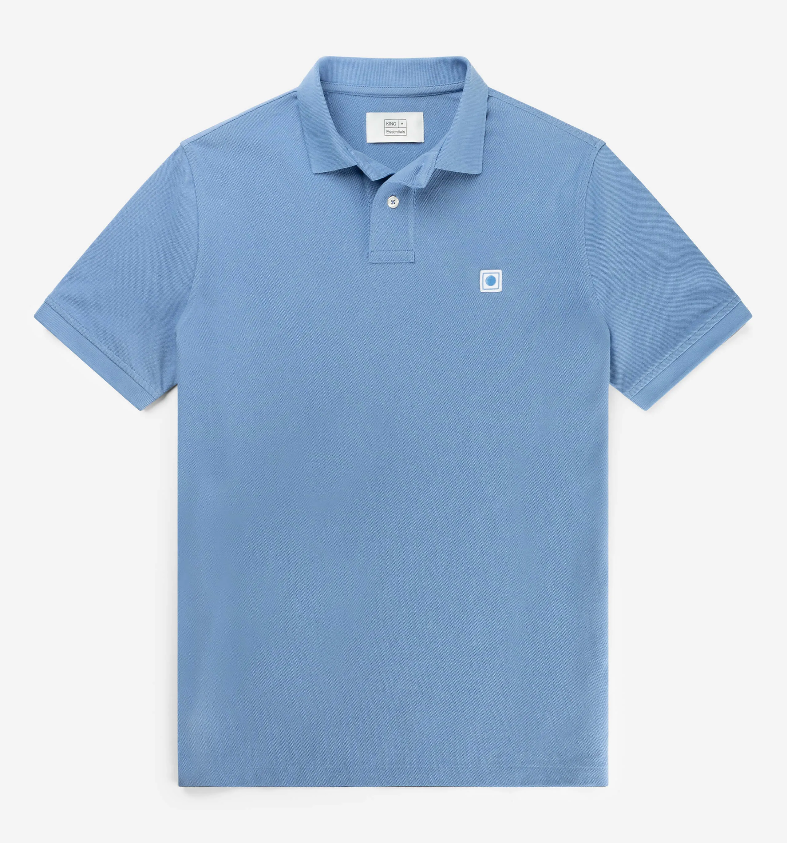 Pique Polo Blue