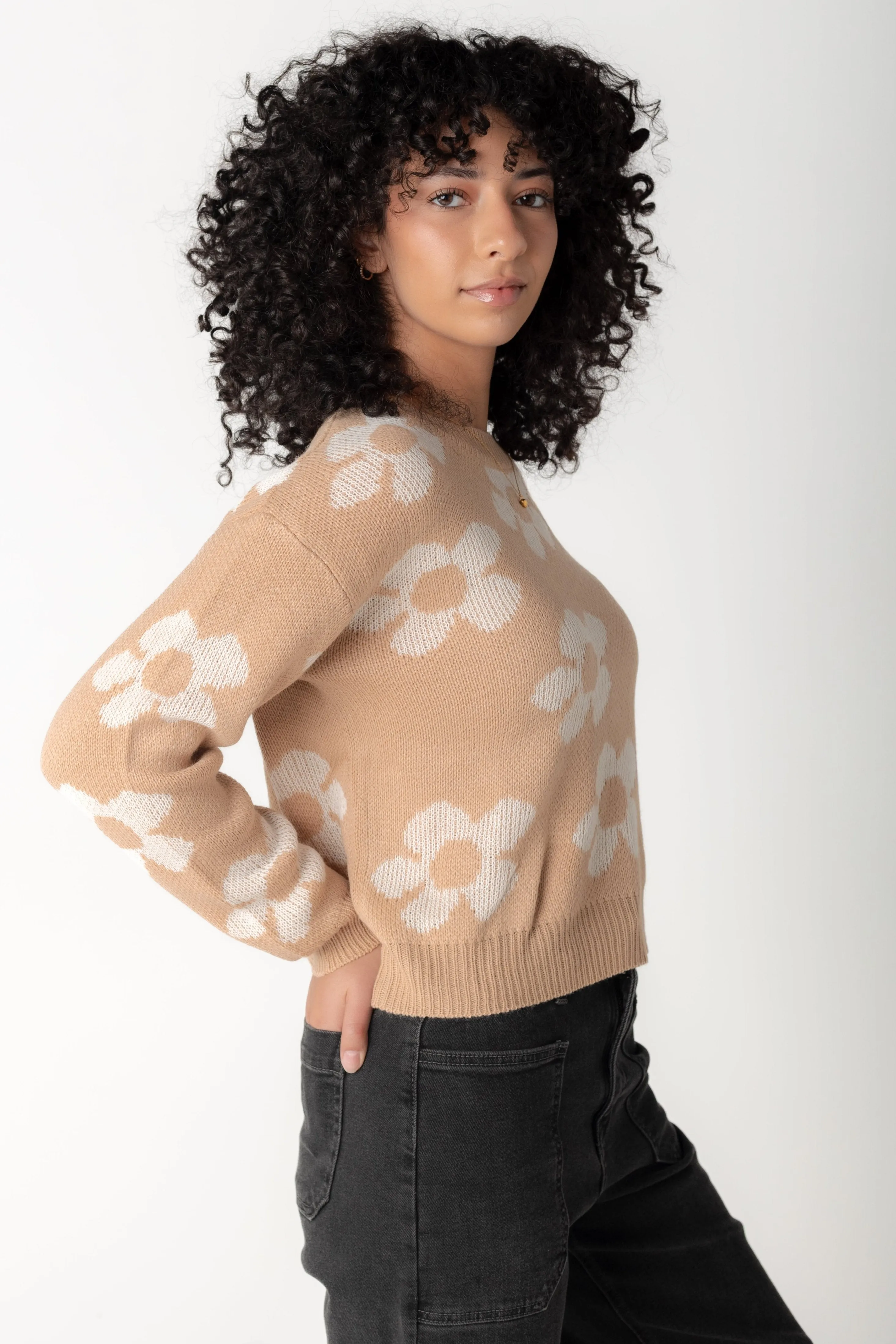 Quinn Floral Sweater