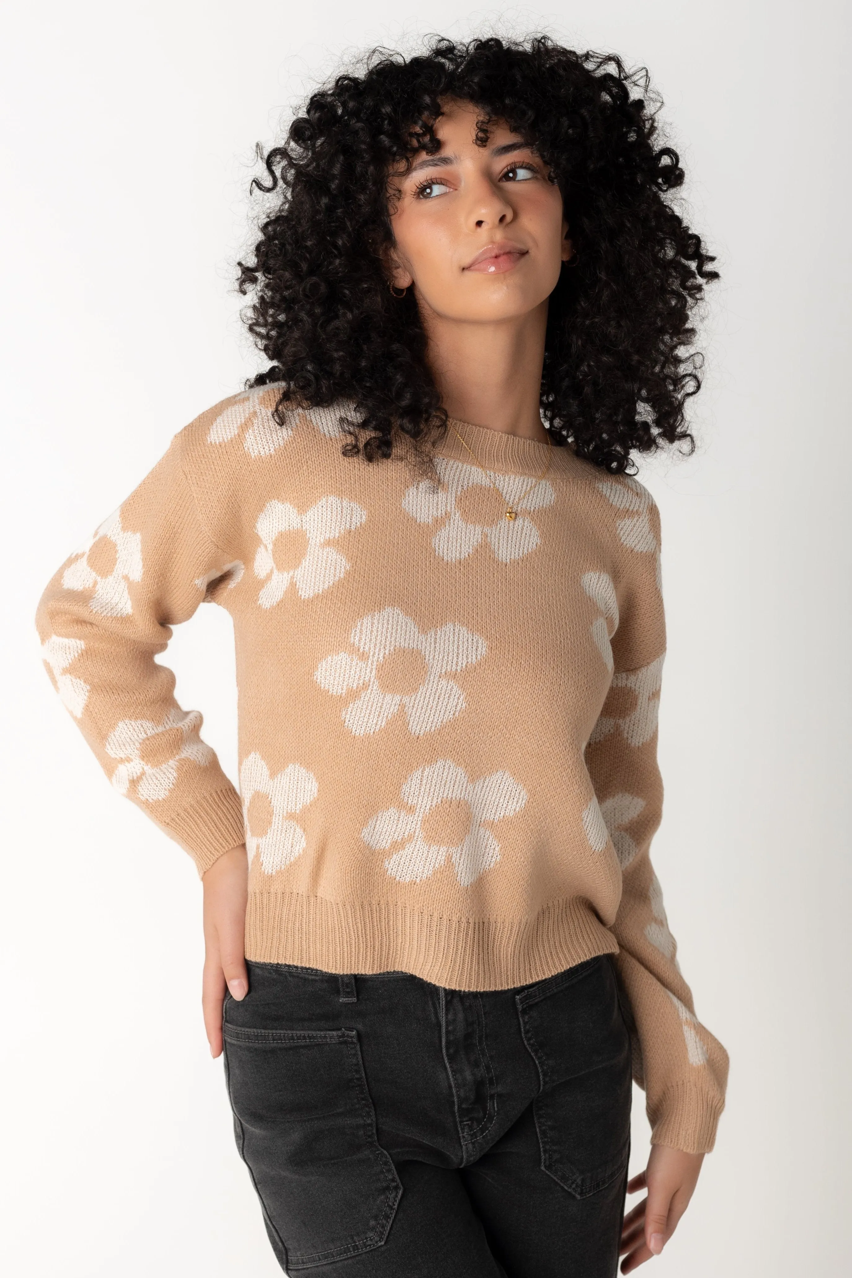 Quinn Floral Sweater