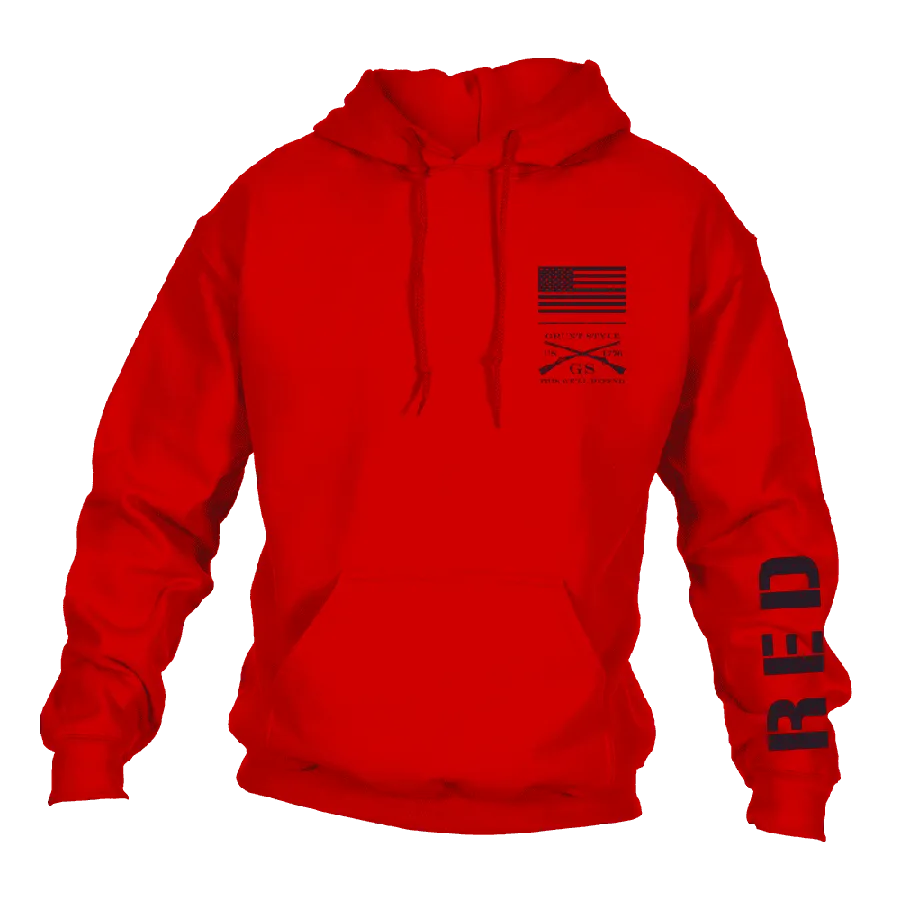 RED Friday Hoodie - Red