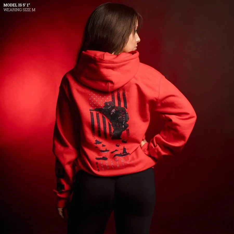 RED Friday Hoodie - Red