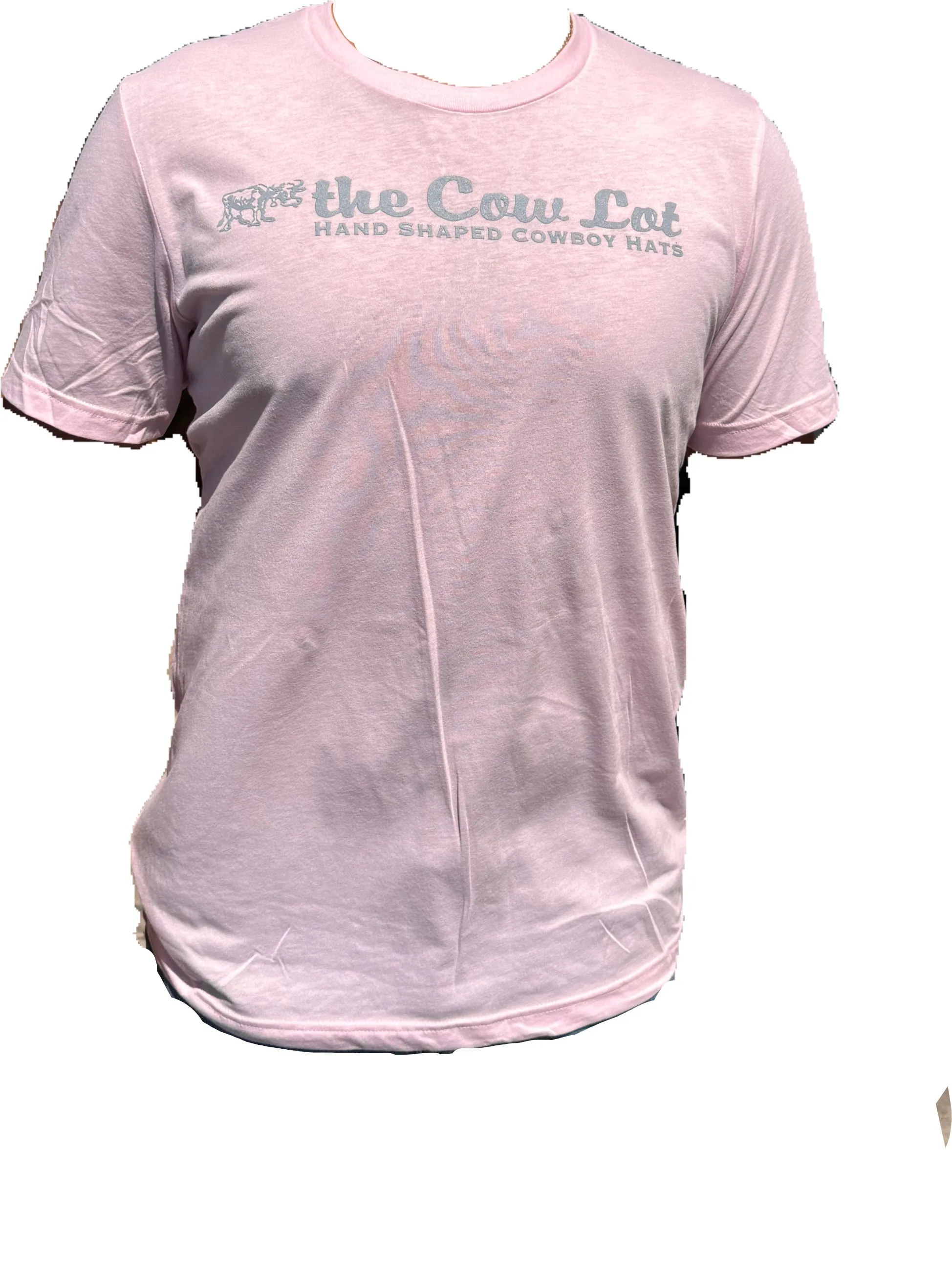 The Cow Lot Tee Shirt | Pink Triblend