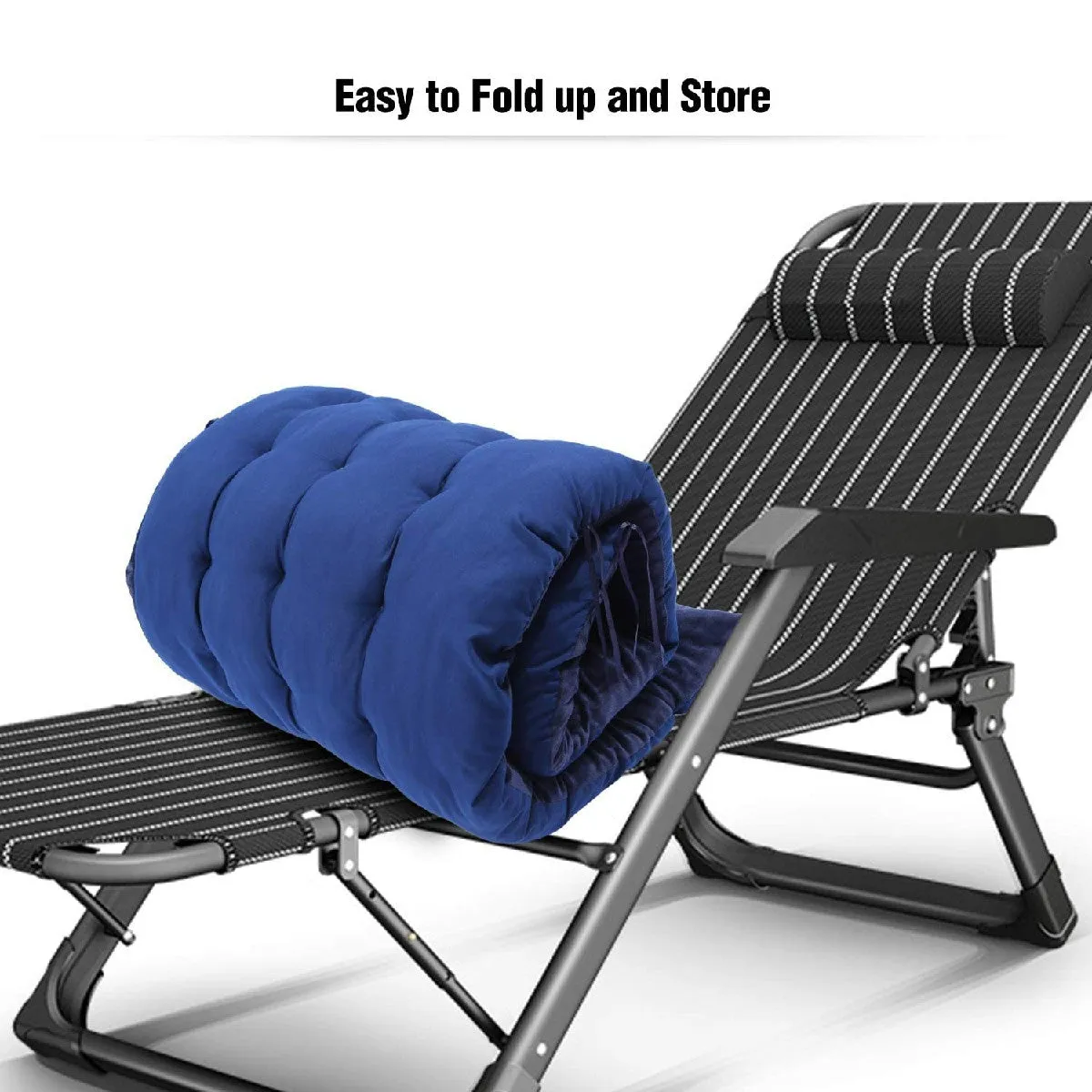 Thicker Soft Comfortable Chaise Lounge Chair Cushion