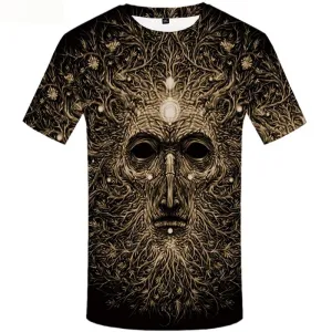 Tree T shirts Men Flower T-shirts 3d Gray Tshirt Anime Vintage T-shirts Graphic Short Sleeve Fashion Men New Slim Sport