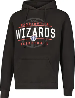 Ultra Game NBA Official Men's Super Soft Get Right Hoodie Sweatshirt, Washington Wizards, Black|Washington Wizards