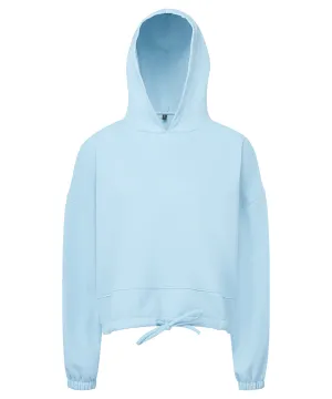 Womens TriDri® cropped oversize hoodie | Sky Blue